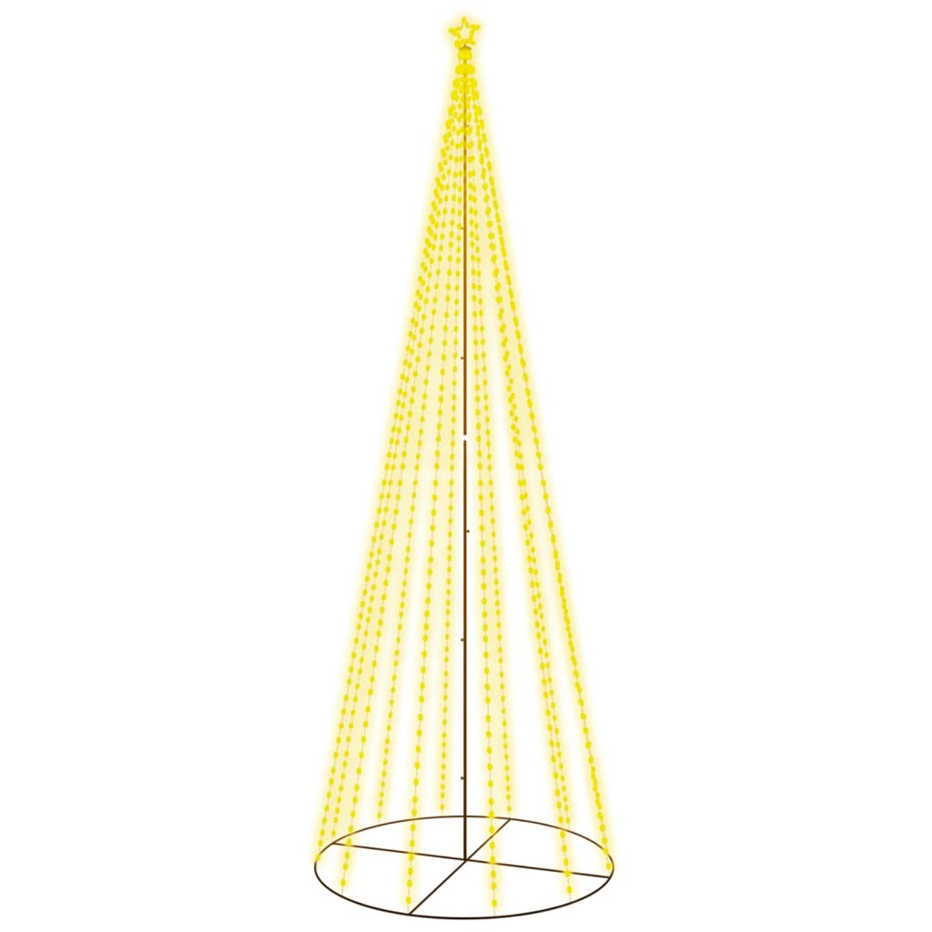 Christmas Cone Tree Warm white Powder-coated steel, copper, PVC