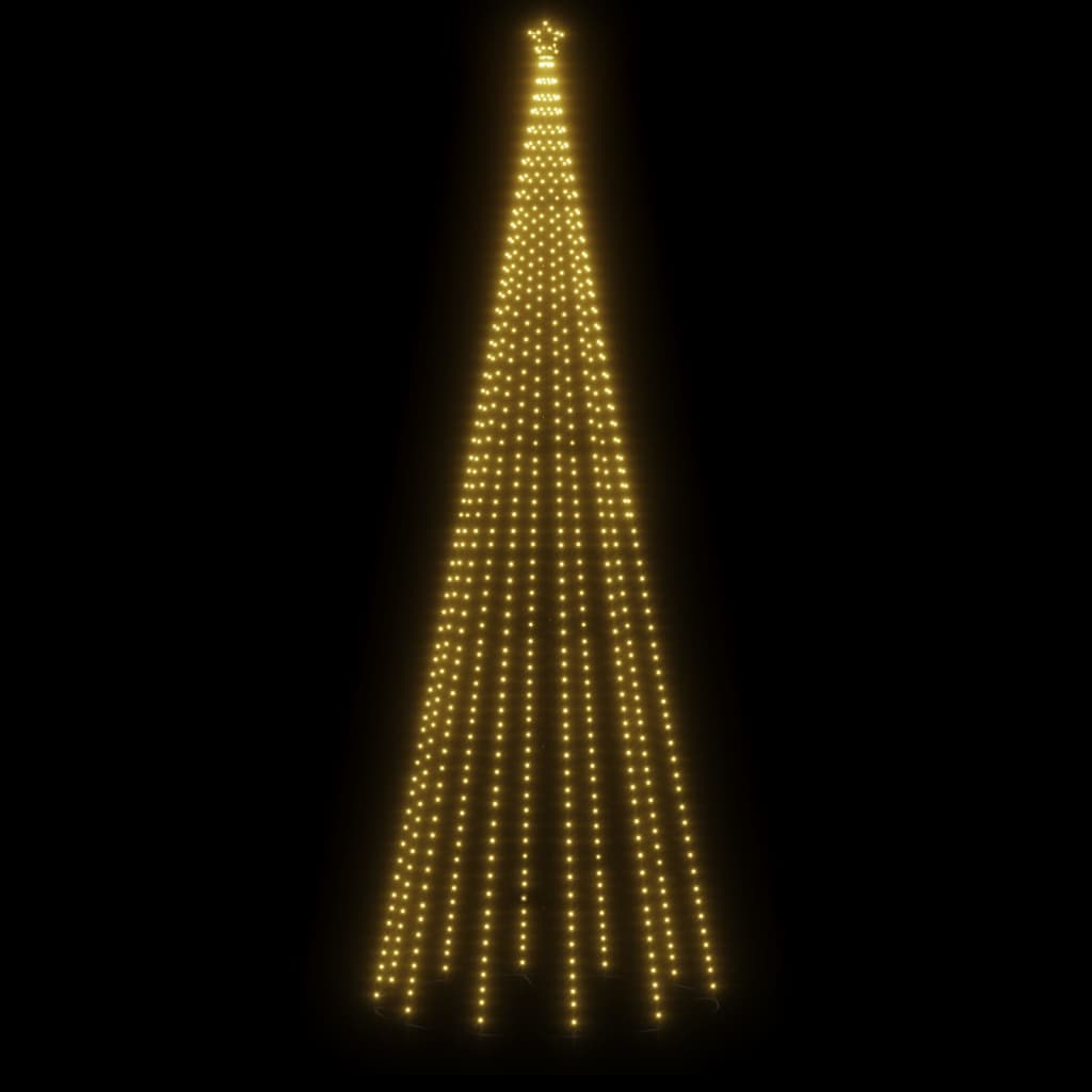 Christmas Cone Tree Warm white Powder-coated steel, copper, PVC
