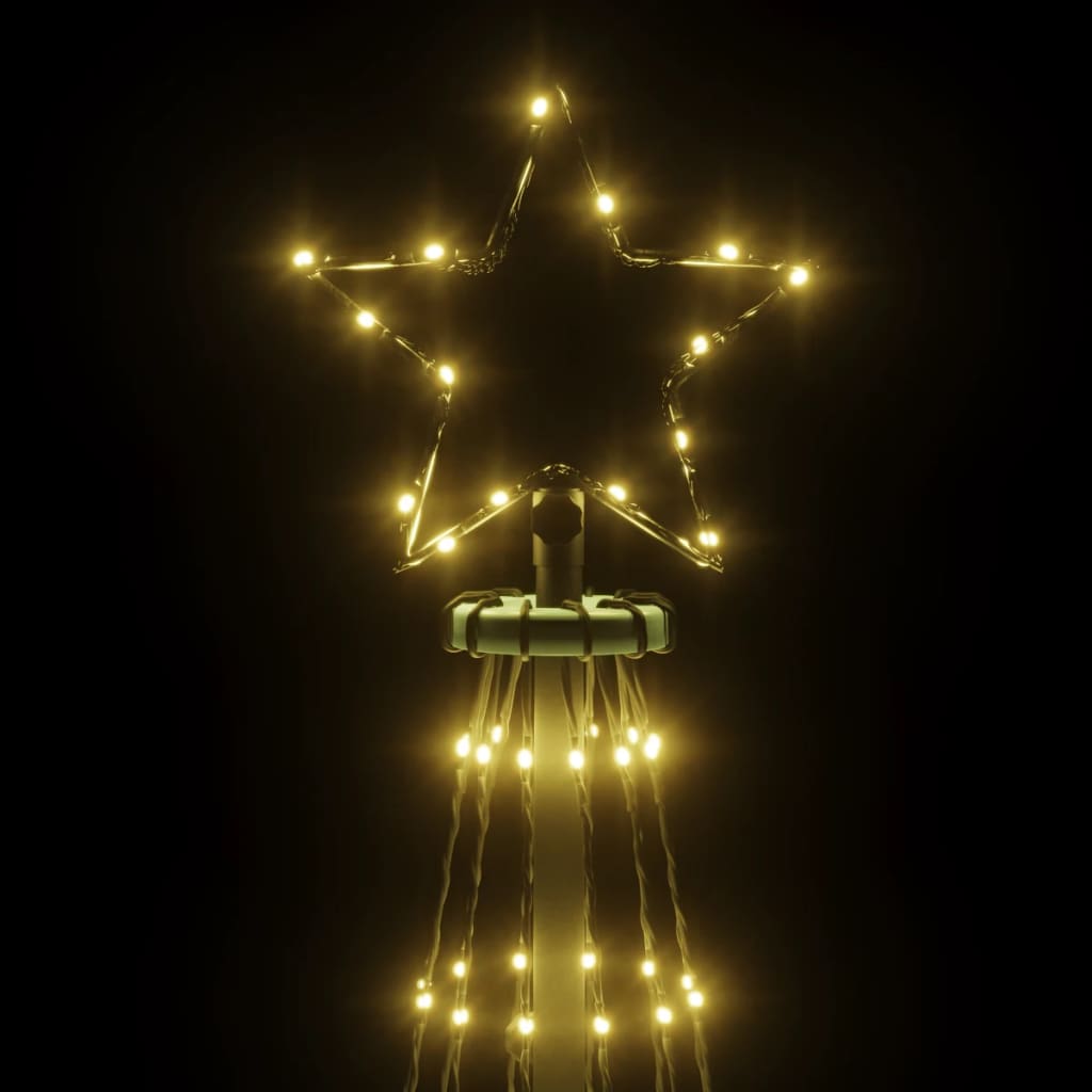 Christmas Tree with Spike Warm White 732 LEDs 16 ft
