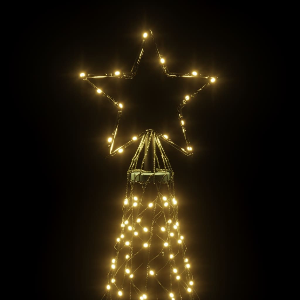 Christmas Tree with Spike Warm White 3000 LEDs 26 ft