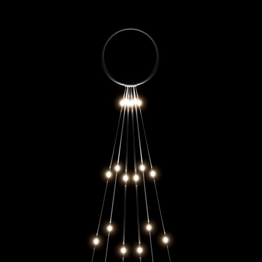 Christmas Tree Cool White Copper Collapsible Christmas Tree