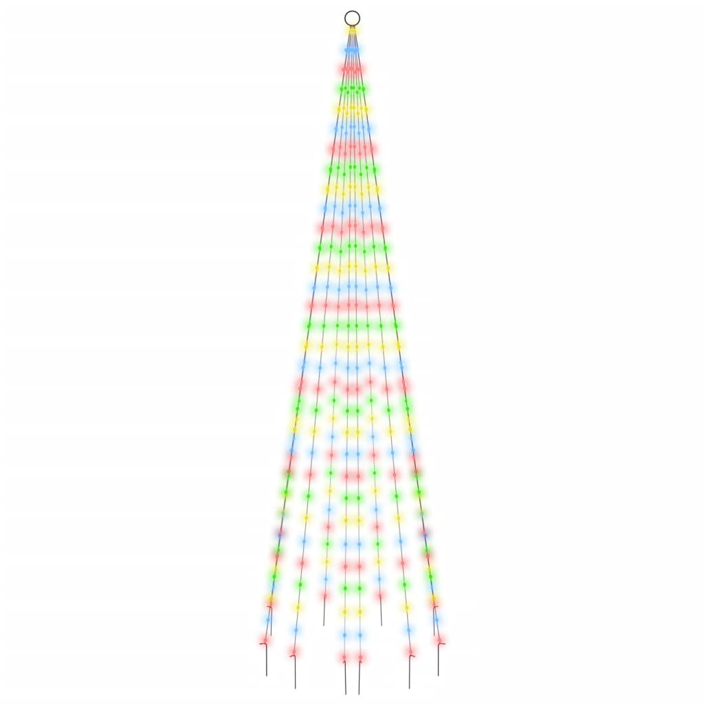 Christmas Tree Multicolor Copper 118.1 in x 39.4 in
