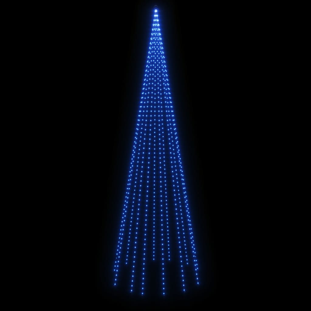 Christmas Tree Blue Copper Large Decorative Inlays
