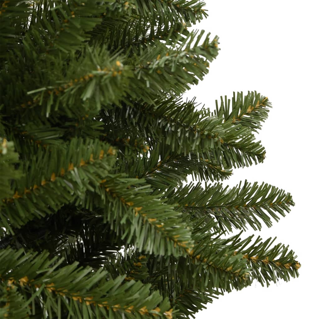 Artificial Hinged Christmas Tree with Stand Green 118.1"