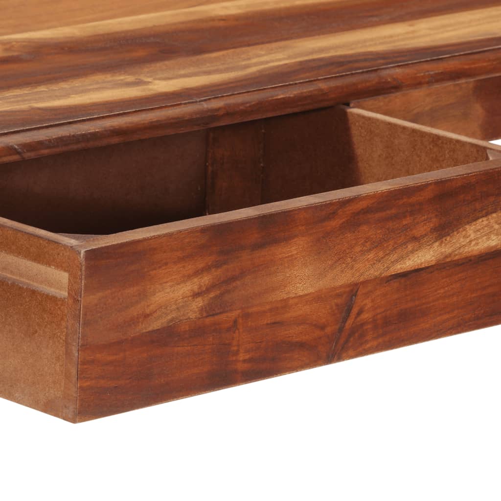 Writing Desk Honey Solid acacia wood Writing Desk Rectangular