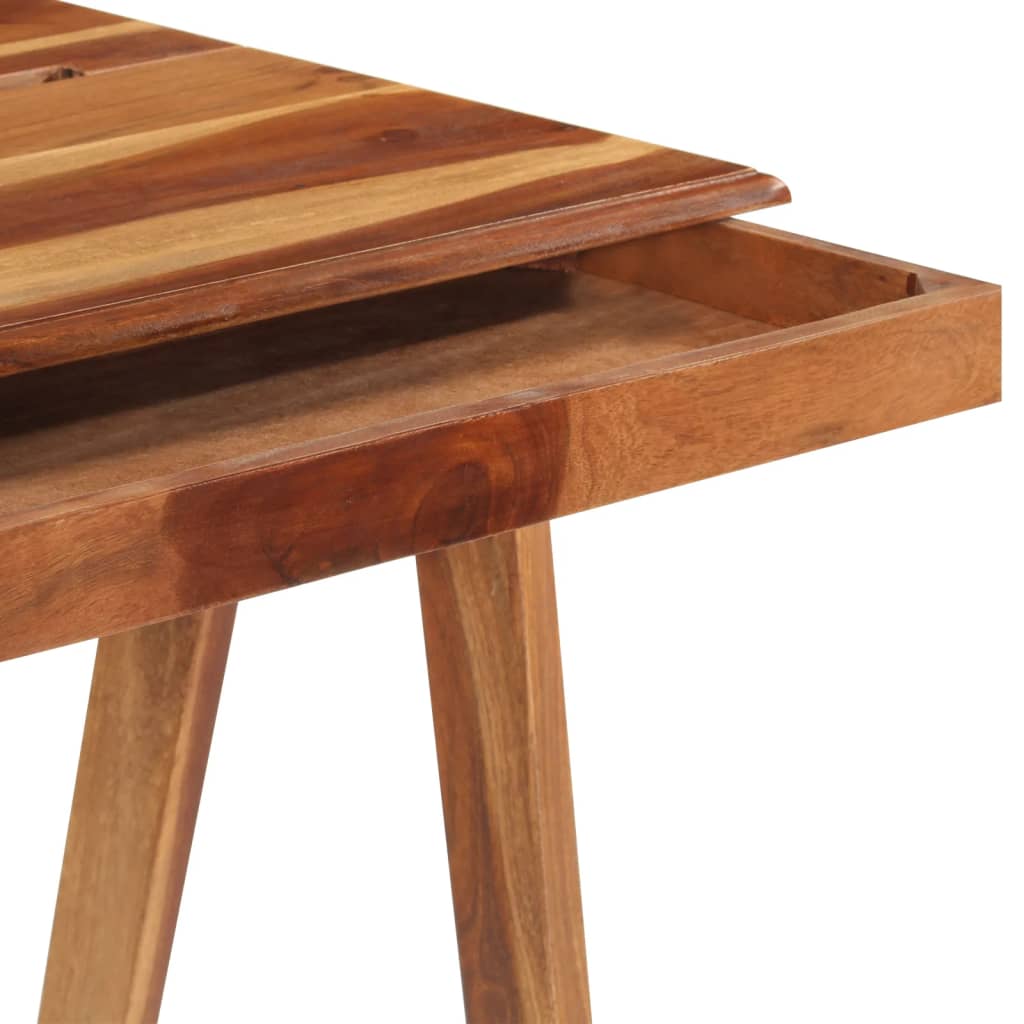 Writing Desk Honey Solid acacia wood Writing Desk Rectangular