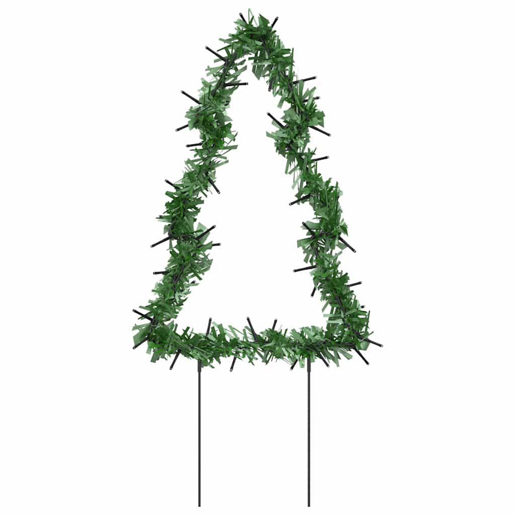 Christmas Light Decoration Set of 3 Warm white, Black, Green