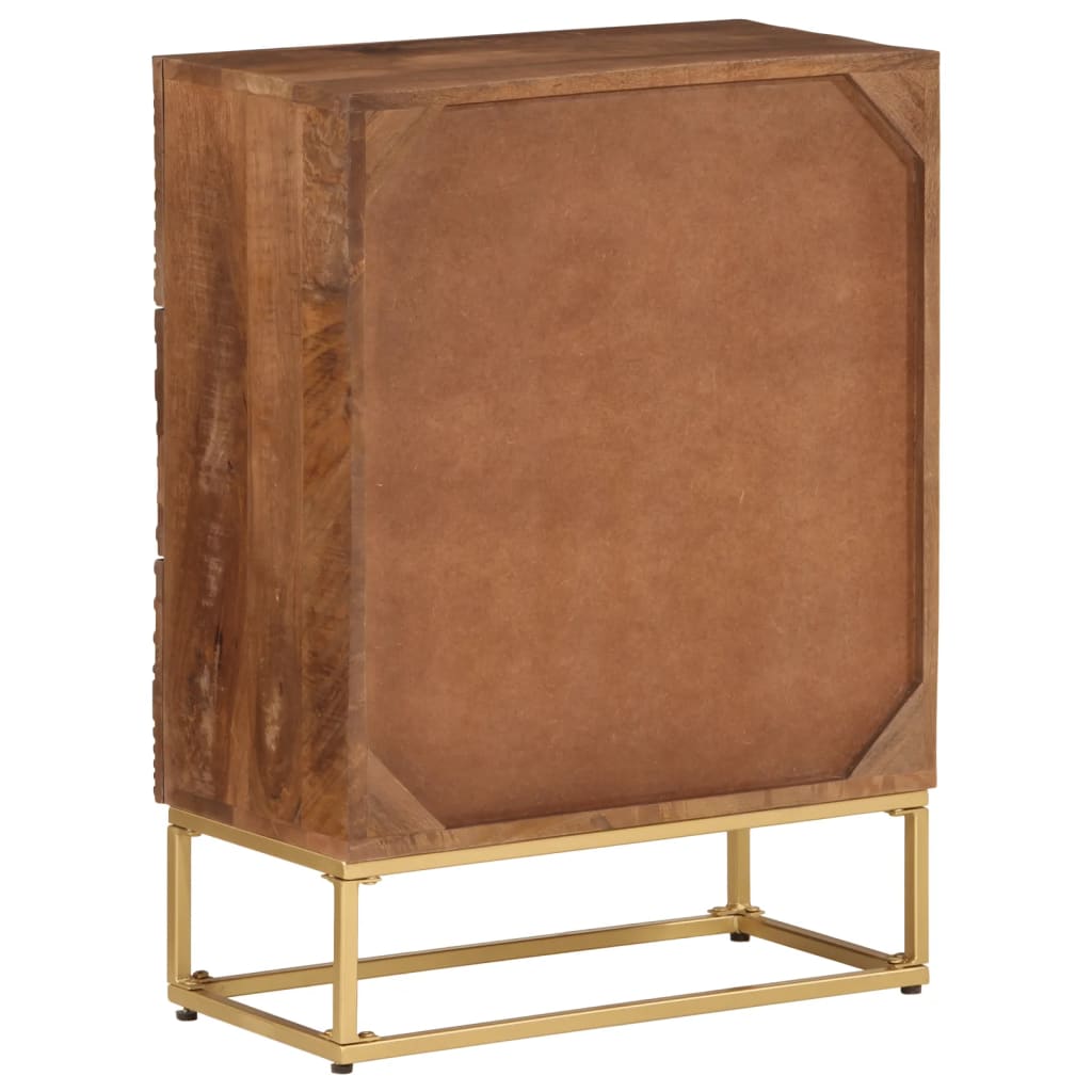 Chest Of Drawers Brown Solid mango wood Medium Chest Of Drawers