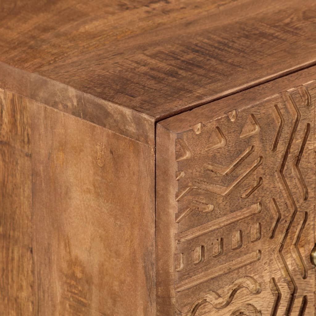 Chest Of Drawers Brown Solid mango wood Medium Chest Of Drawers