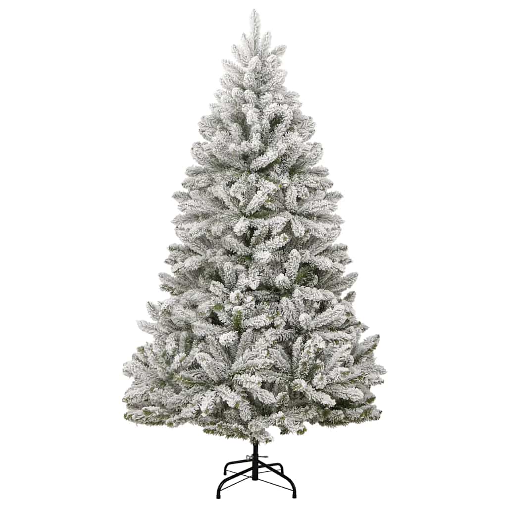 Artificial Hinged Christmas Tree 300 LEDs & Ball Set 106.3"