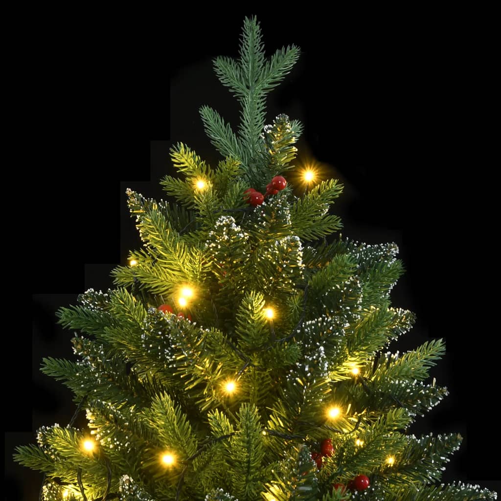 Artificial Hinged Christmas Tree Green PVC 5ft