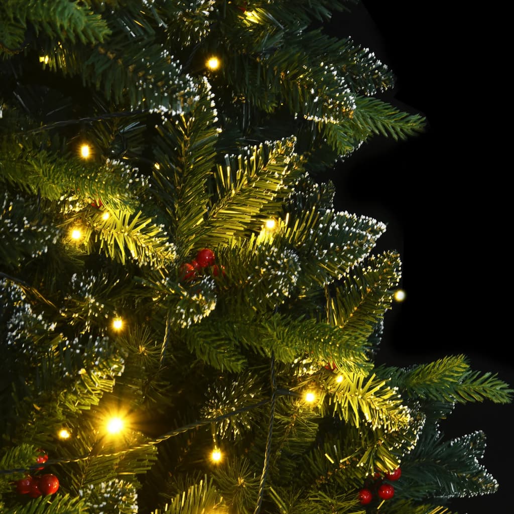 Artificial Hinged Christmas Tree Green PVC 5ft