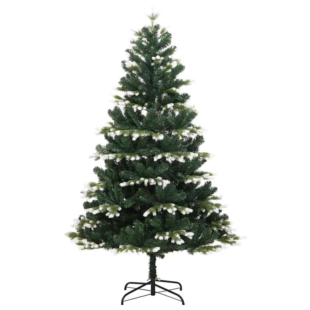 Artificial Hinged Christmas Tree 150 LEDs & Ball Set 47.2"