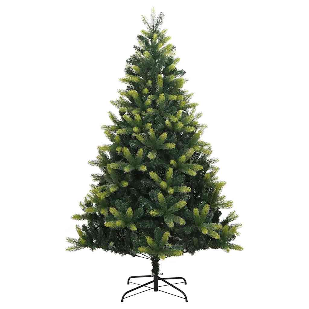 Artificial Hinged Christmas Tree 300 LEDs & Ball Set 70.9"