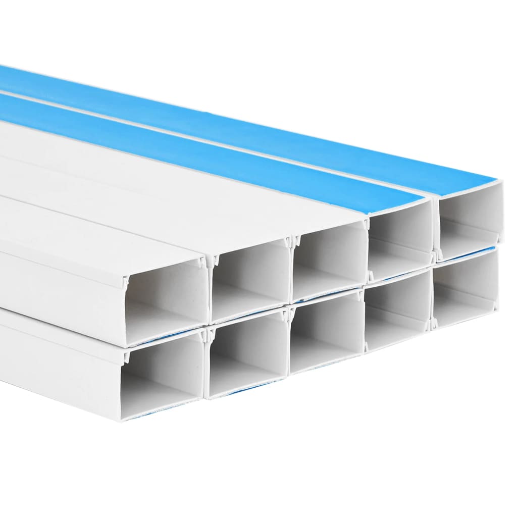 Cable Trunking Self-Adhesive 2"x1" 32.8' PVC