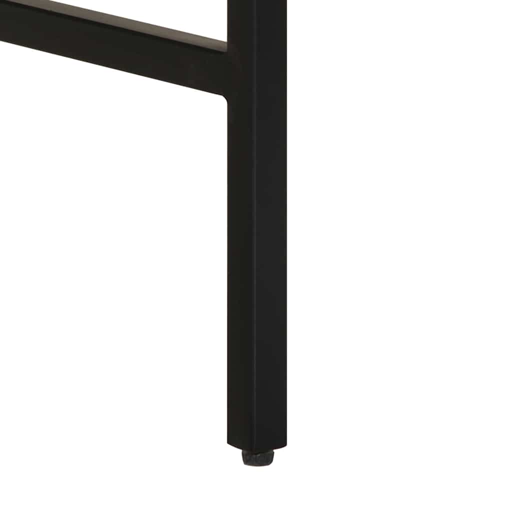 Writing Desk Brown 39.4" x 19.7" x 29.5" solid mango wood