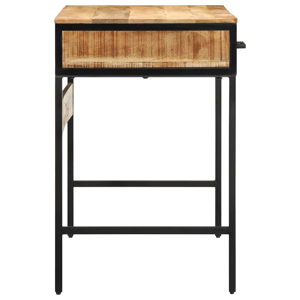 Writing Desk Brown 39.4" x 19.7" x 29.5" solid mango wood
