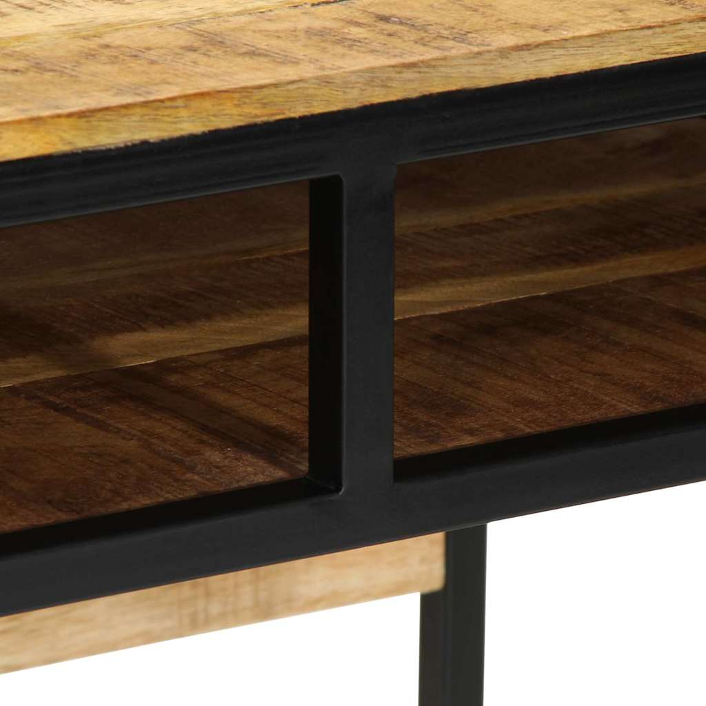 Writing Desk Brown 31.5" x 19.7" x 29.5" solid mango wood
