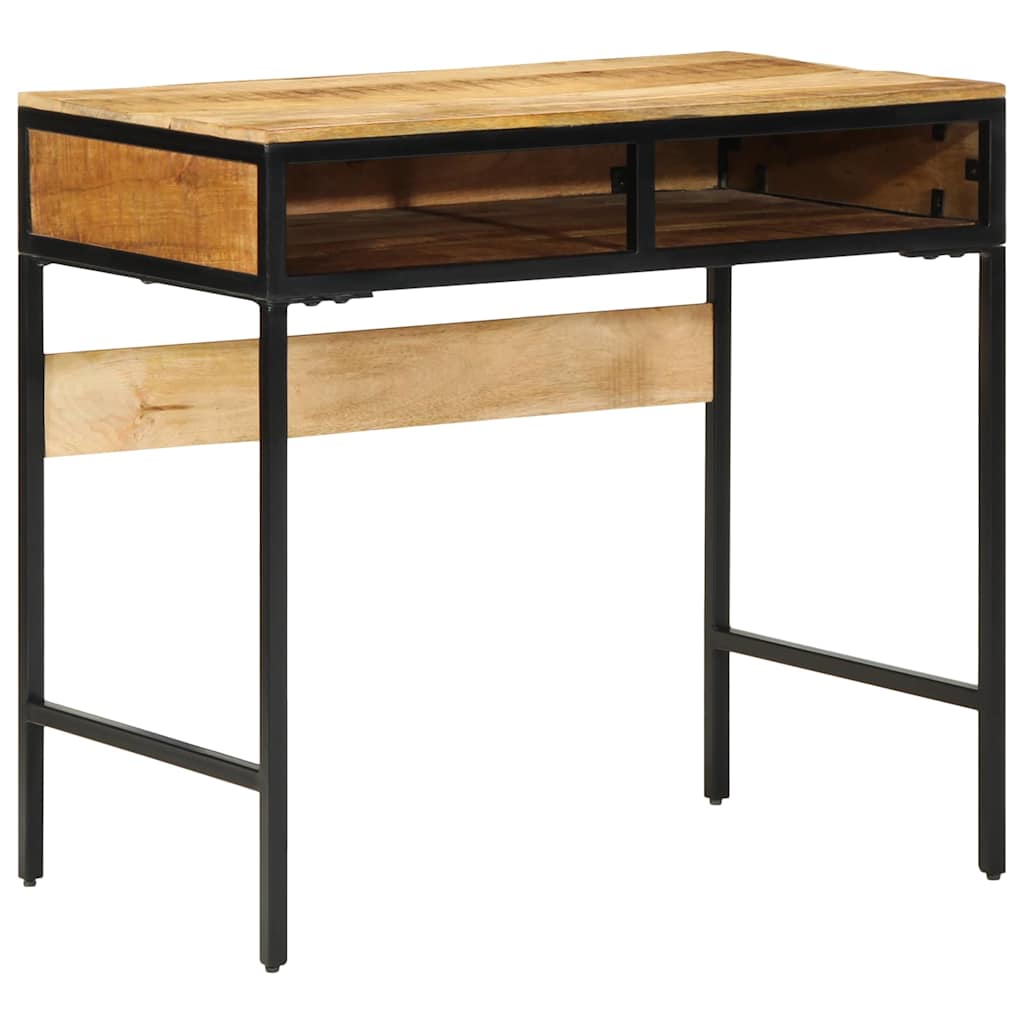 Writing Desk Brown 31.5" x 19.7" x 29.5" solid mango wood