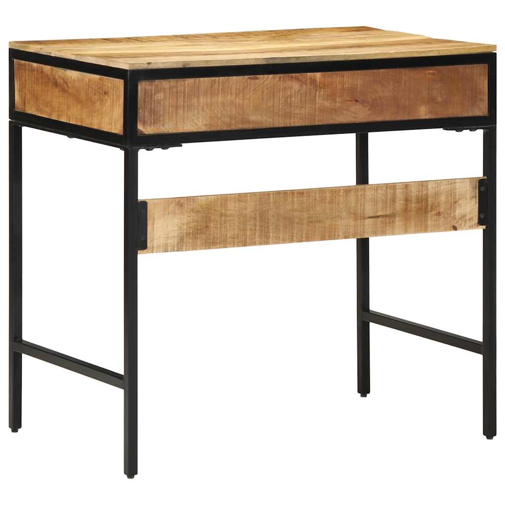 Writing Desk Brown 31.5" x 19.7" x 29.5" solid mango wood