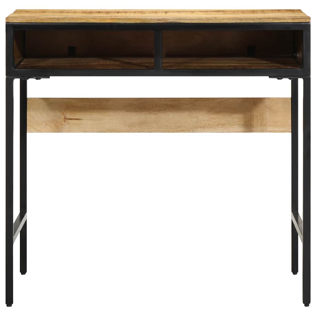 Writing Desk Brown 31.5" x 19.7" x 29.5" solid mango wood