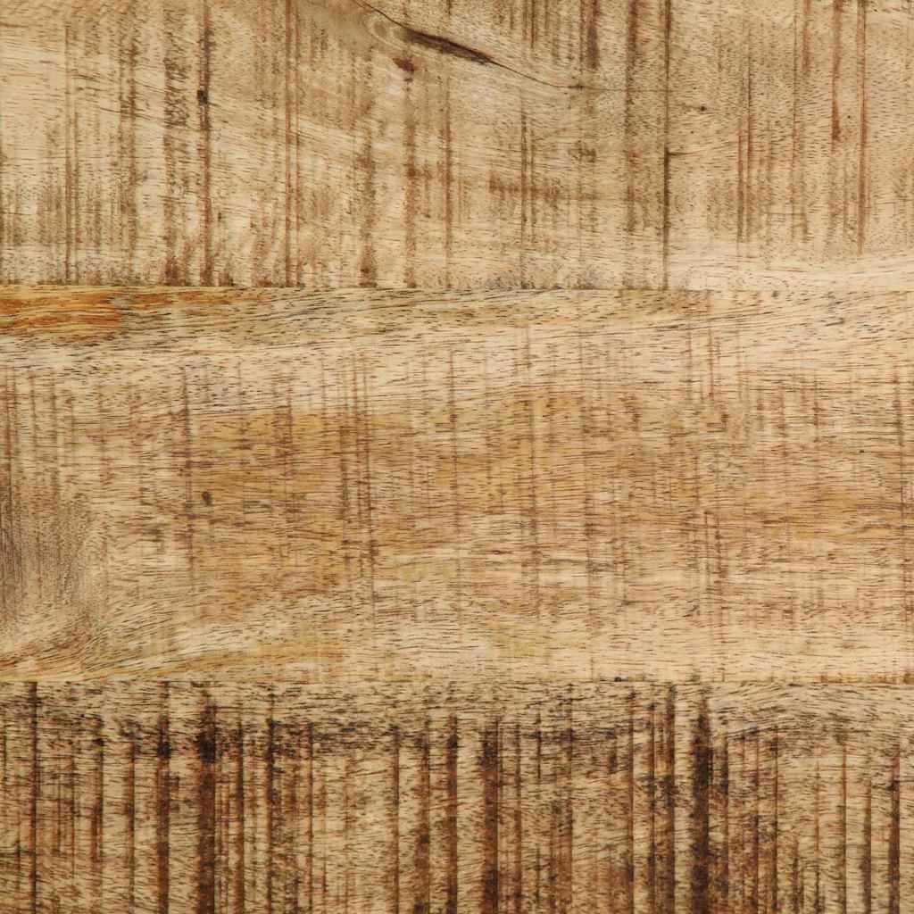 Writing Desk Brown 31.50 x 19.69 x 29.53 in Solid Mango Wood