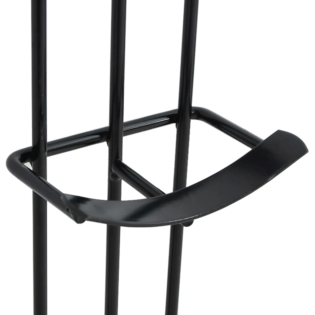 Barrel Jump Cup Black Steel Height-Adjustable Barrel Jump Cup
