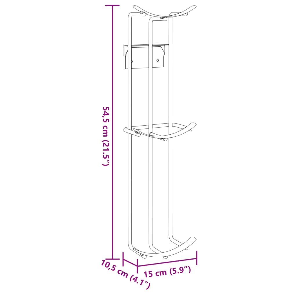 Barrel Jump Cup Black Steel Height-Adjustable Barrel Jump Cup