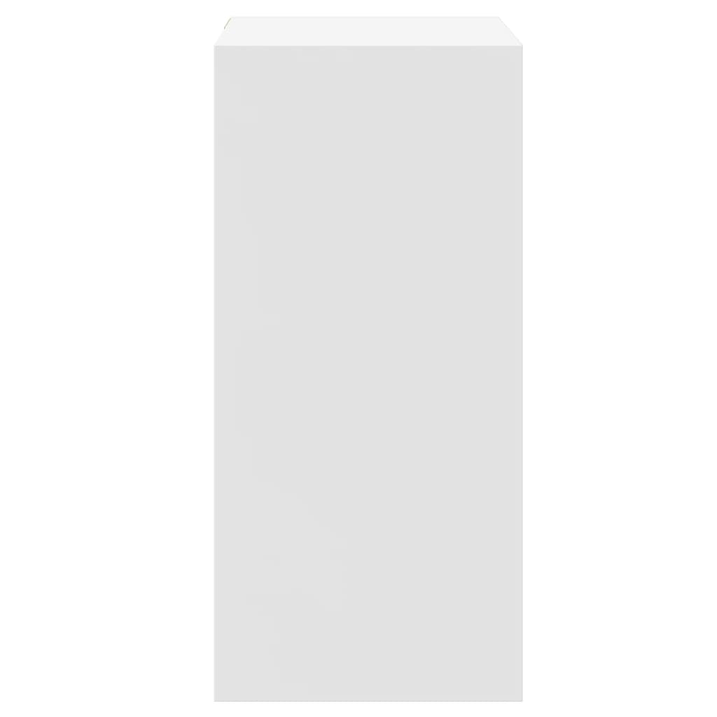 Wardrobe White 30.3"x18.9"x40.2" Engineered Wood