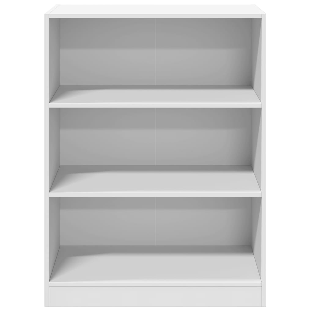 Wardrobe White Engineered wood Wardrobe Rectangular Minimalist