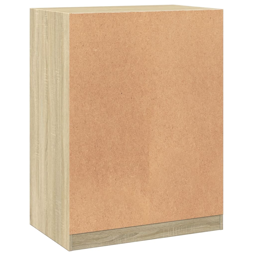 Wardrobe Sonoma Oak Engineered Wood 30.3x18.9x40.2 in Wardrobe