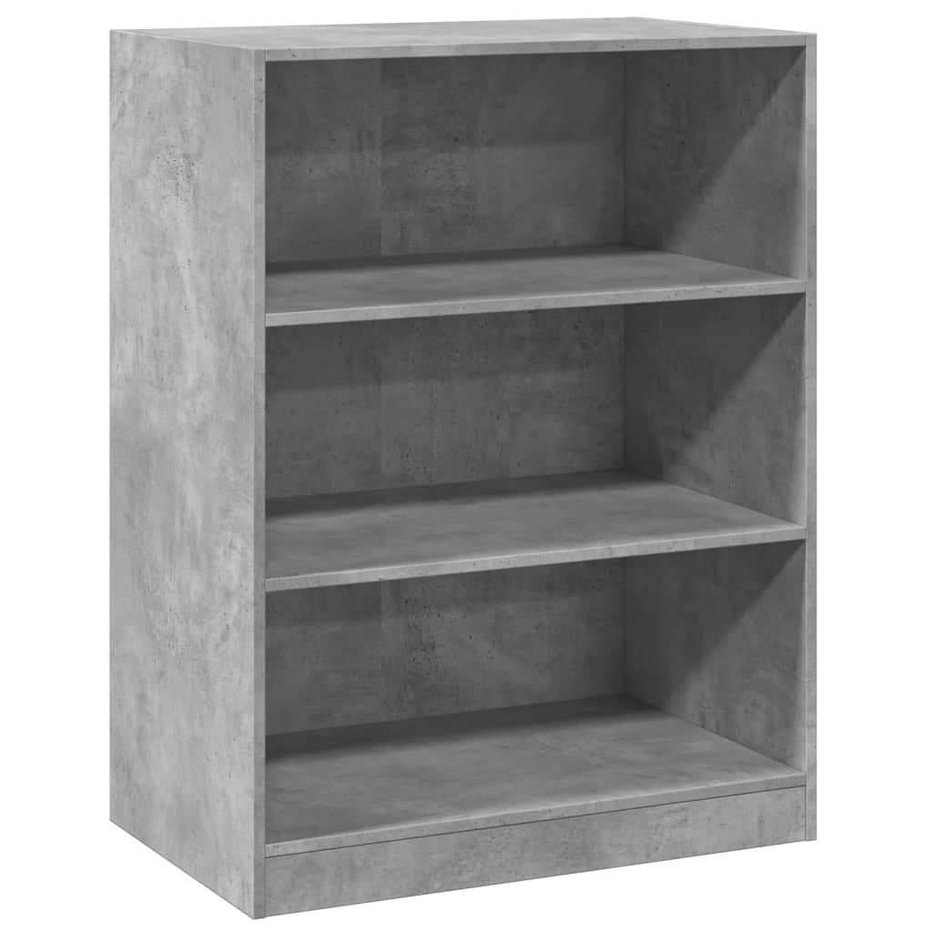 Wardrobe Concrete Grey Engineered Wood Wardrobe Rectangular