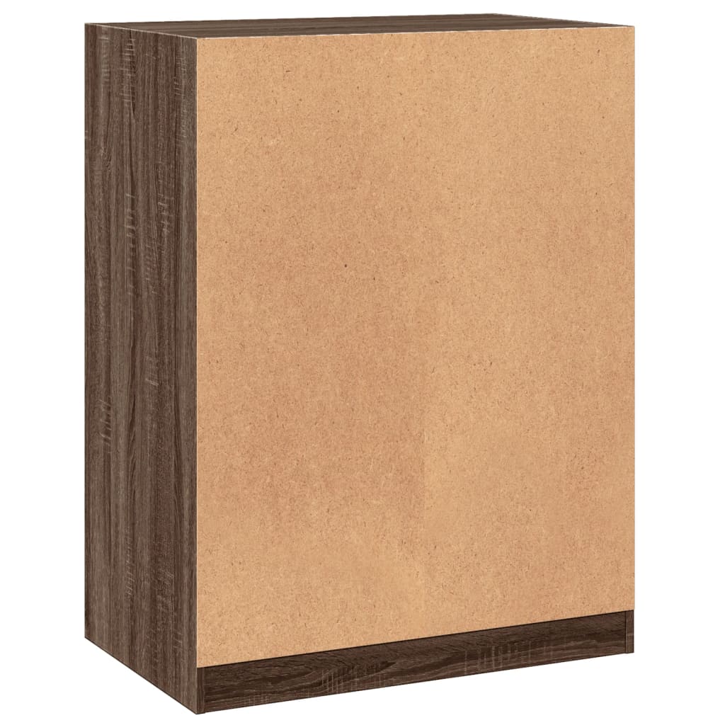 Wardrobe Brown oak Engineered wood Medium Wardrobe Rectangular