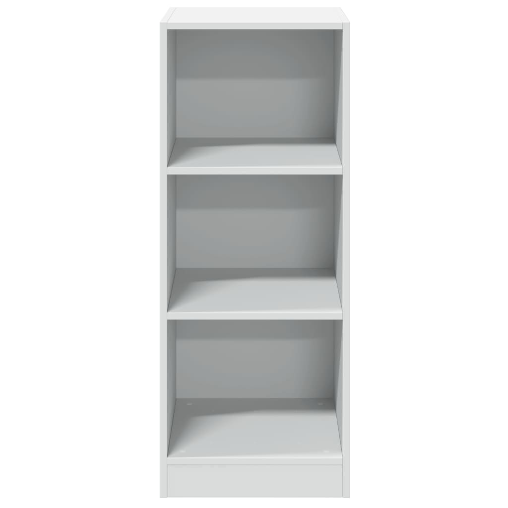 Wardrobe White Engineered Wood Compact Wardrobe Rectangular