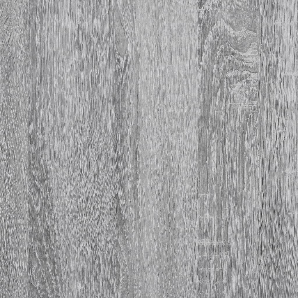 Wardrobe Grey Sonoma Engineered wood Compact Wardrobe