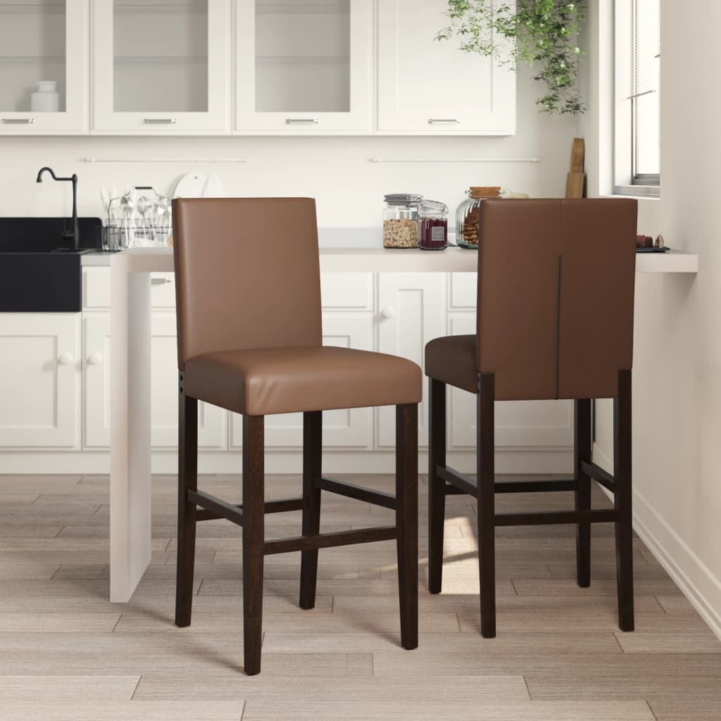 Bar Chair Brown and Black