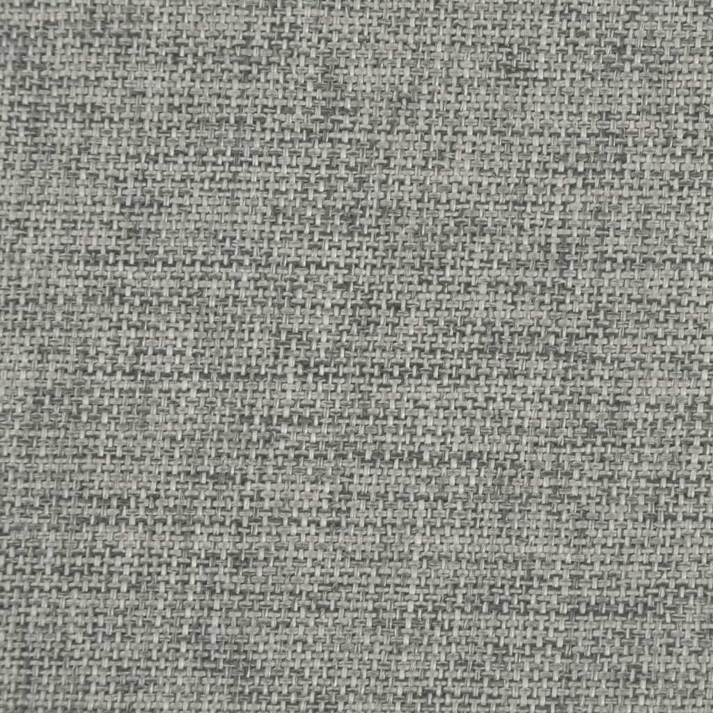 Bar Chair Light grey Solid rubber wood, fabric (100% polyester), foam