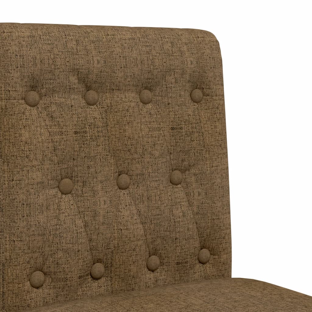Bar Chair Taupe Solid rubber wood, fabric (100% polyester) Tall