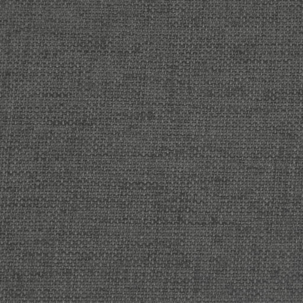 Bar Chair Dark grey Solid rubber wood, fabric (100% polyester), foam
