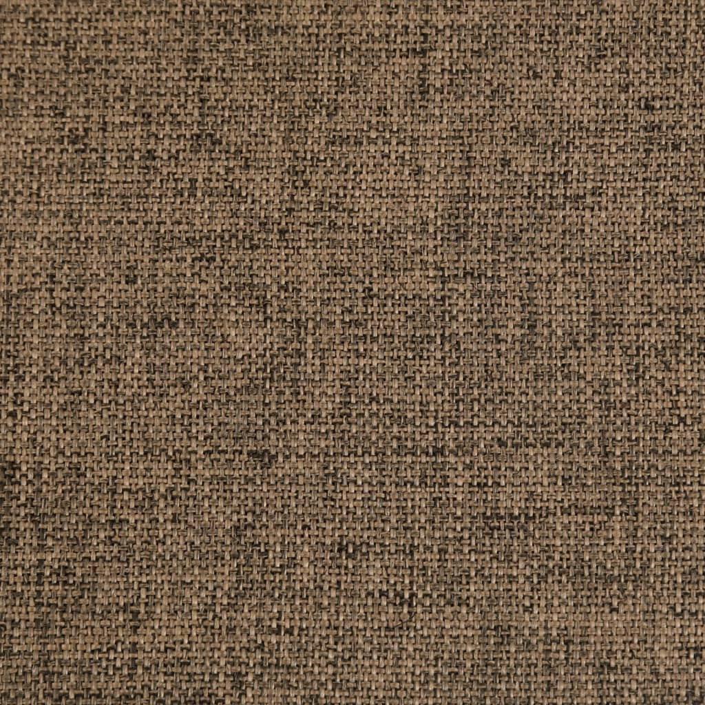 Bar Chair Taupe Solid rubber wood, fabric (100% polyester) Standard