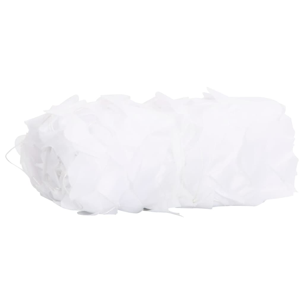 Camouflage Net with Storage Bag 122.8x55.1" White