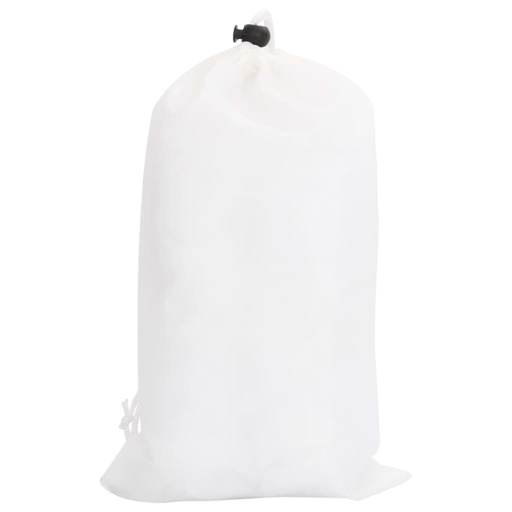 Camouflage Net with Storage Bag 122.8x55.1" White