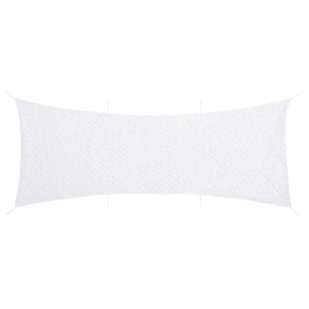 Camouflage Net with Storage Bag 245.3x79.9" White