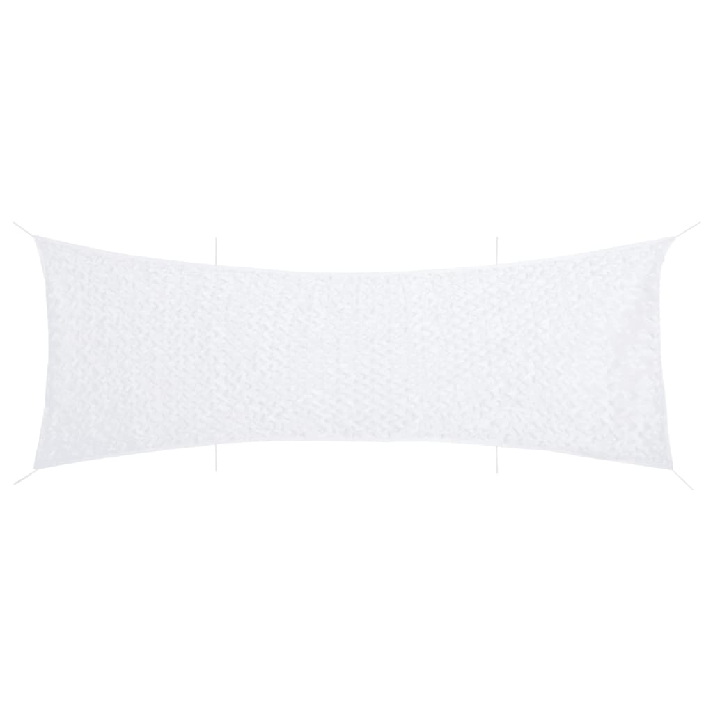Camouflage Net with Storage Bag 296.5x78.3" White