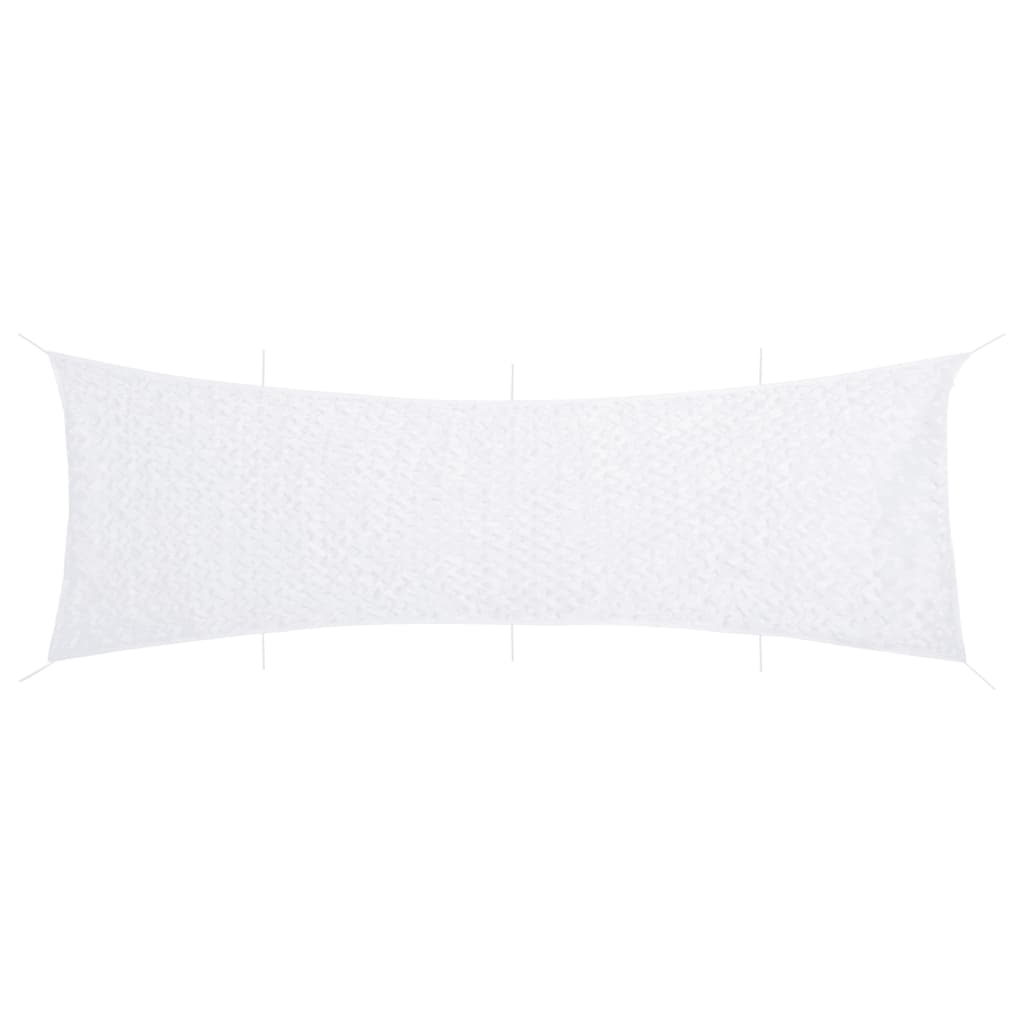 Camouflage Net with Storage Bag 318.5x81.5" White