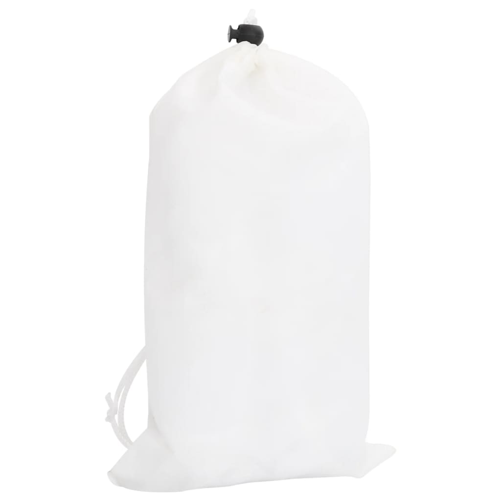 Camouflage Net with Storage Bag 318.5x81.5" White