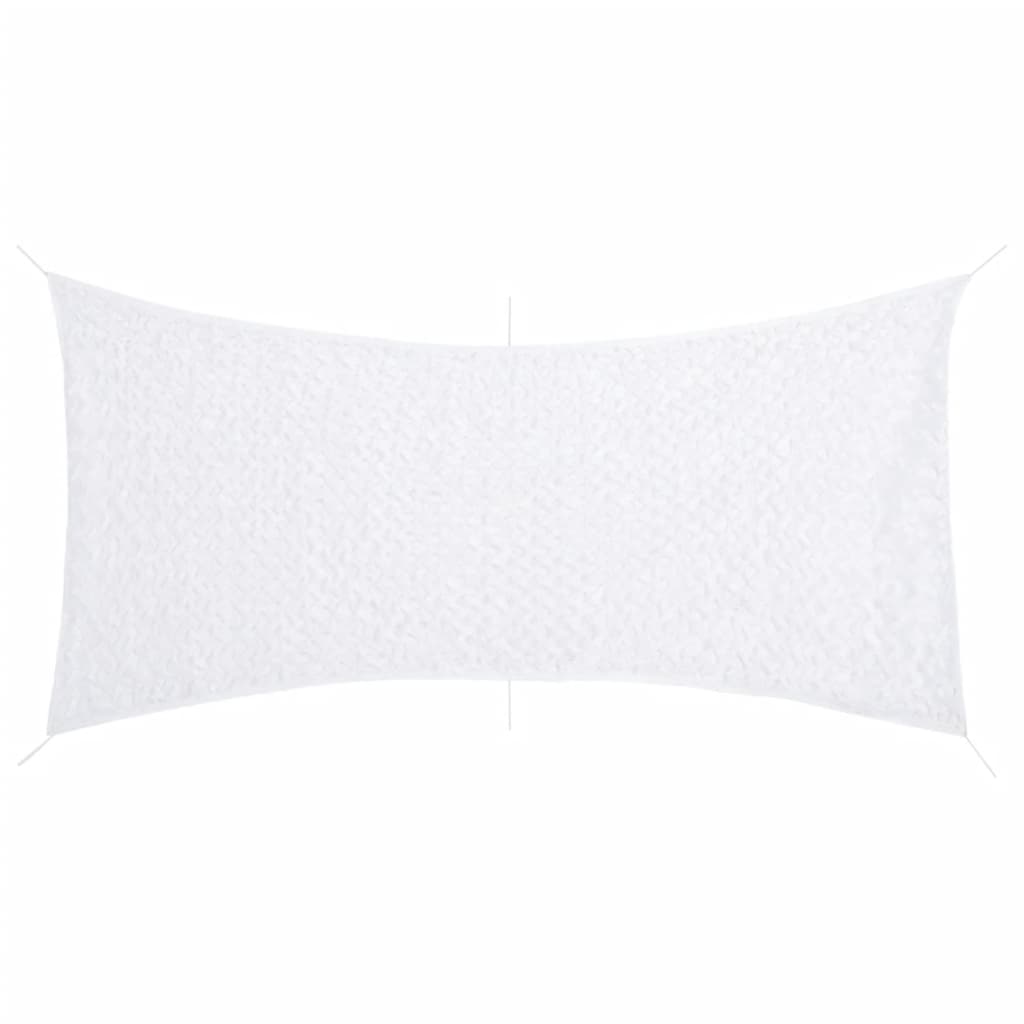 Camouflage Net with Storage Bag 199.2x109.8" White