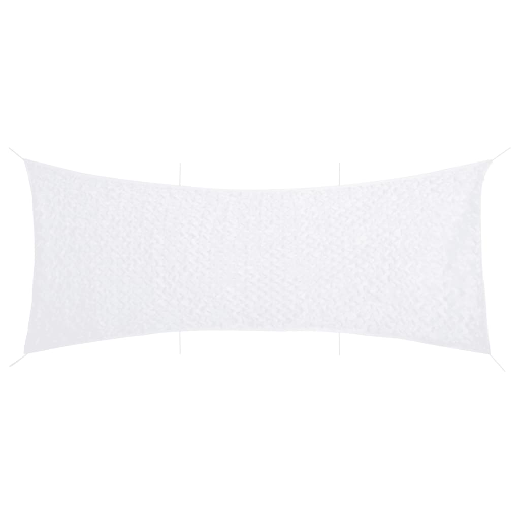 Camouflage Net with Storage Bag 246.9x114.2" White