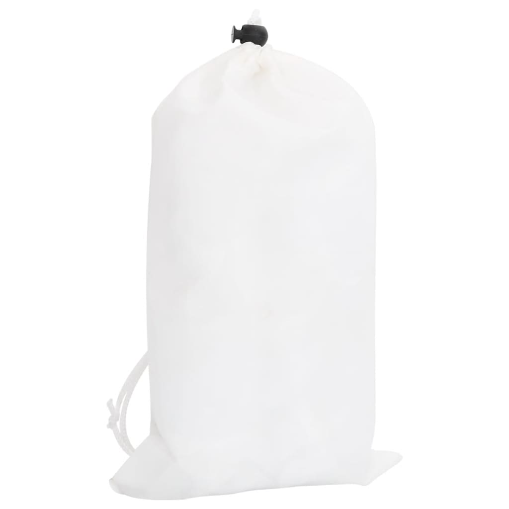 Camouflage Net with Storage Bag 246.9x114.2" White