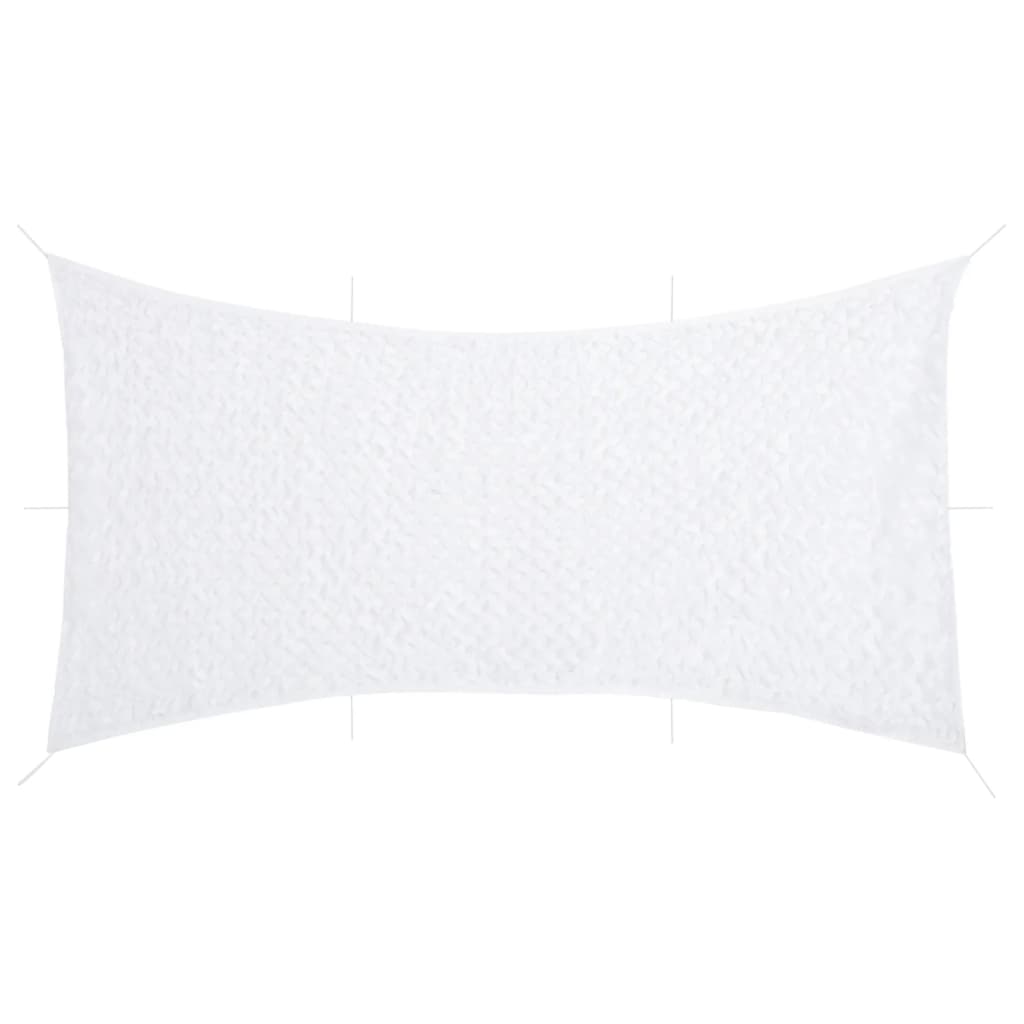 Camouflage Net with Storage Bag 236.2x163.0" White